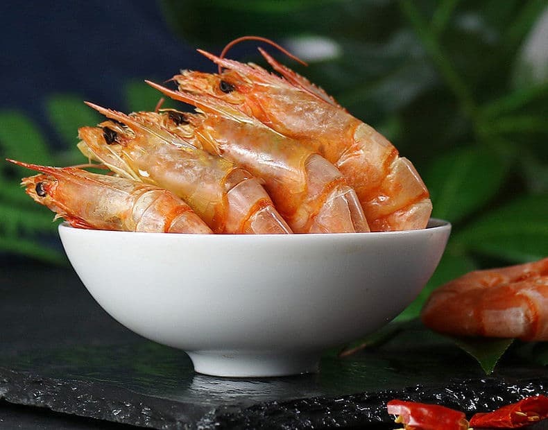 海上鲜食品拍摄美食系列之即食大虾