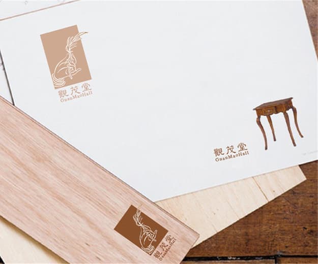 观茂堂品牌标志及部分Vi